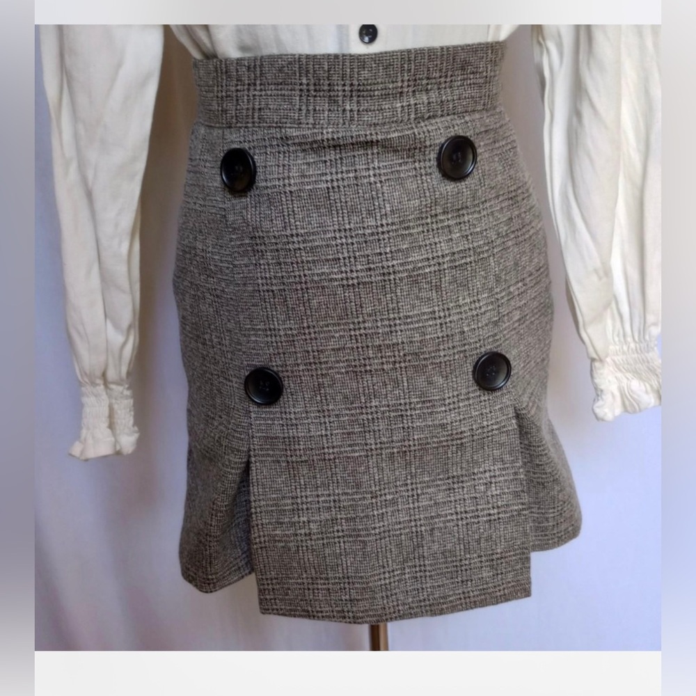 NWOT Tweed K-fashion Miniskirt XS - Picture 4 of 4